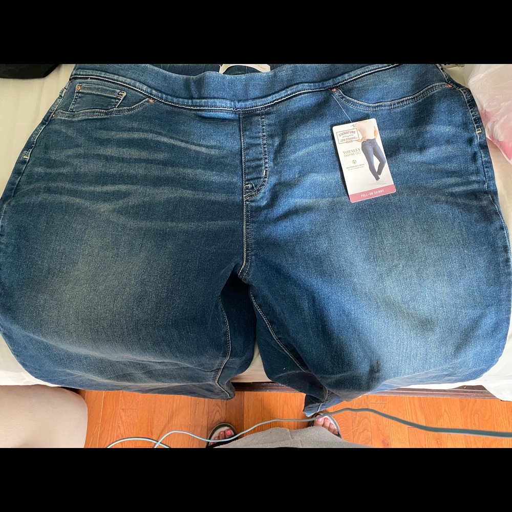 Plus size jeans